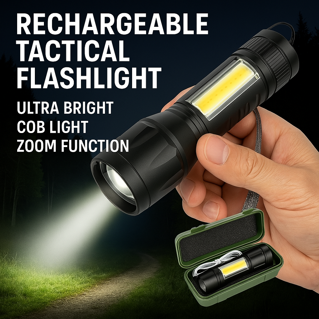 Linterna Tactica Linterna Led Recargable
