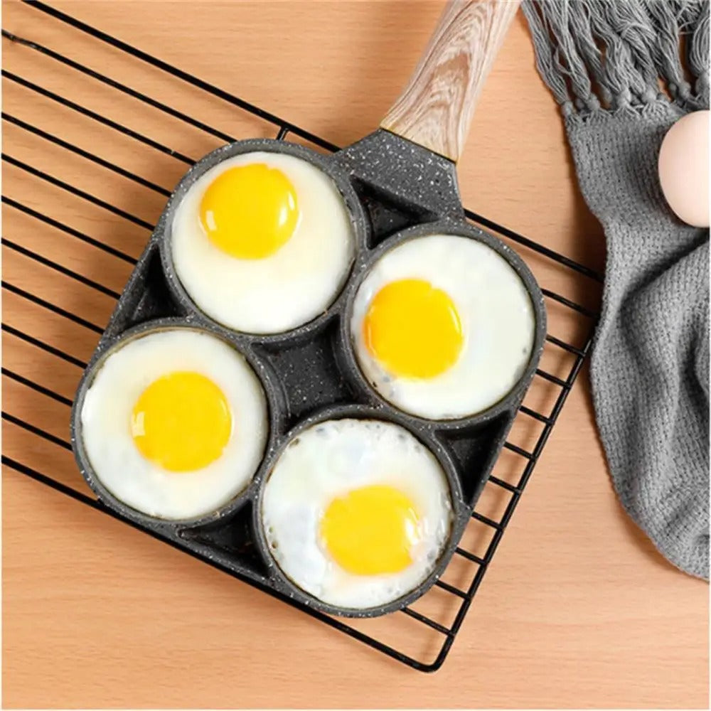 Sartén 4 Divisiones Antiadherente – Cocina Práctica y Rápida