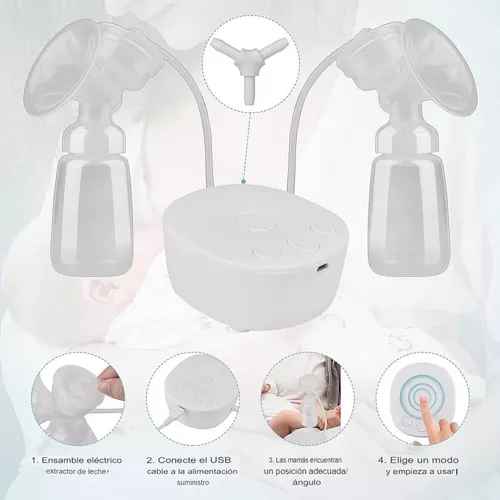 Extractor De Leche Electrico Doble
