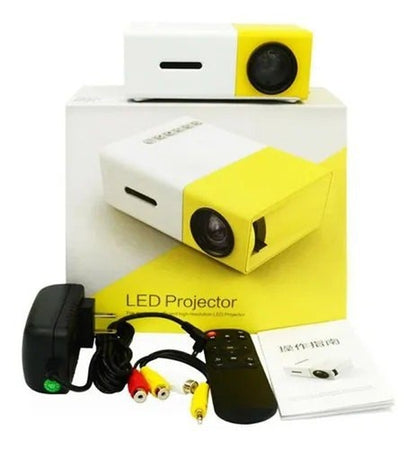 Mini Proyector YG300 – Imagen Grande, Tamaño Compacto