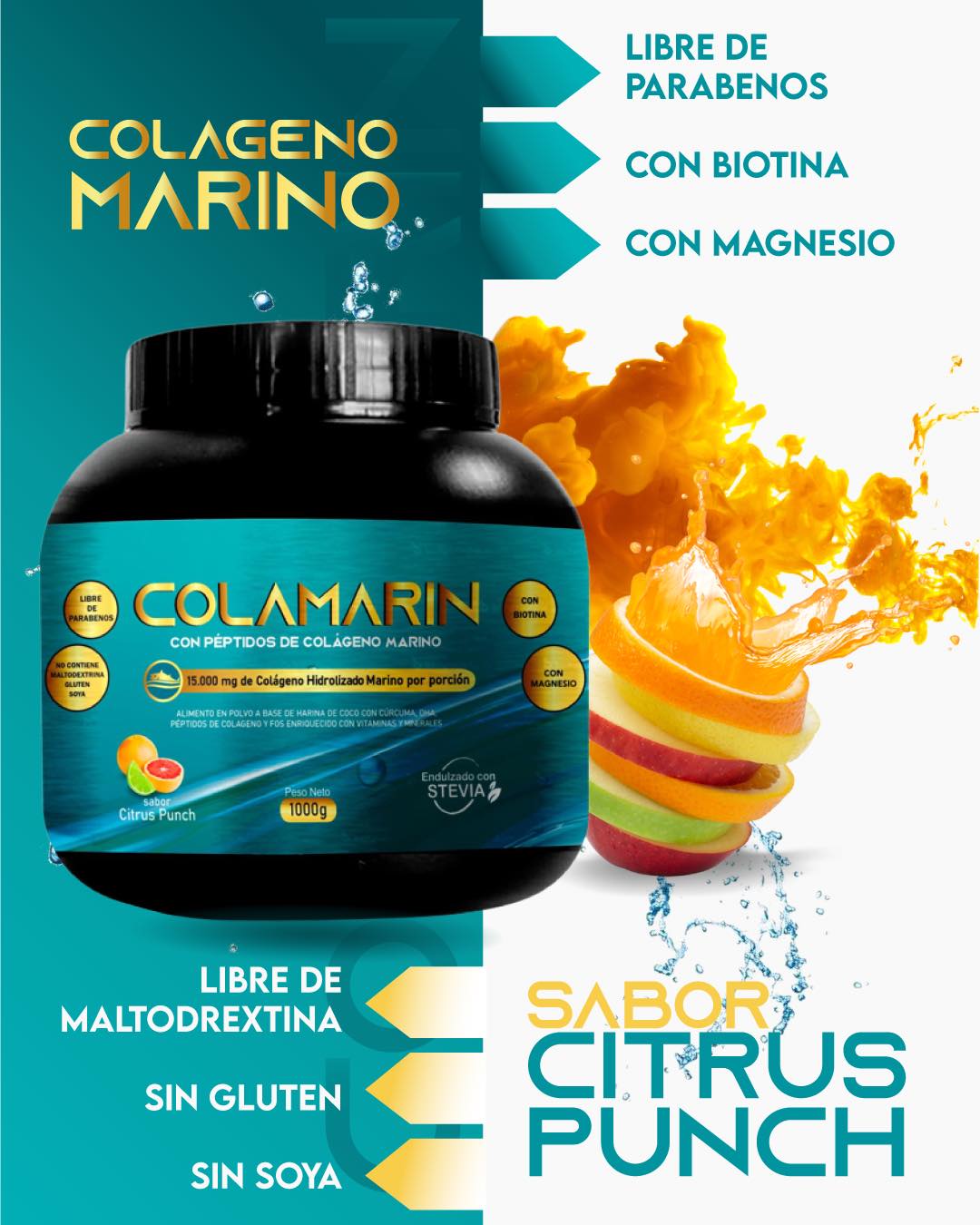 1 Colágeno Marino  Colamarin
