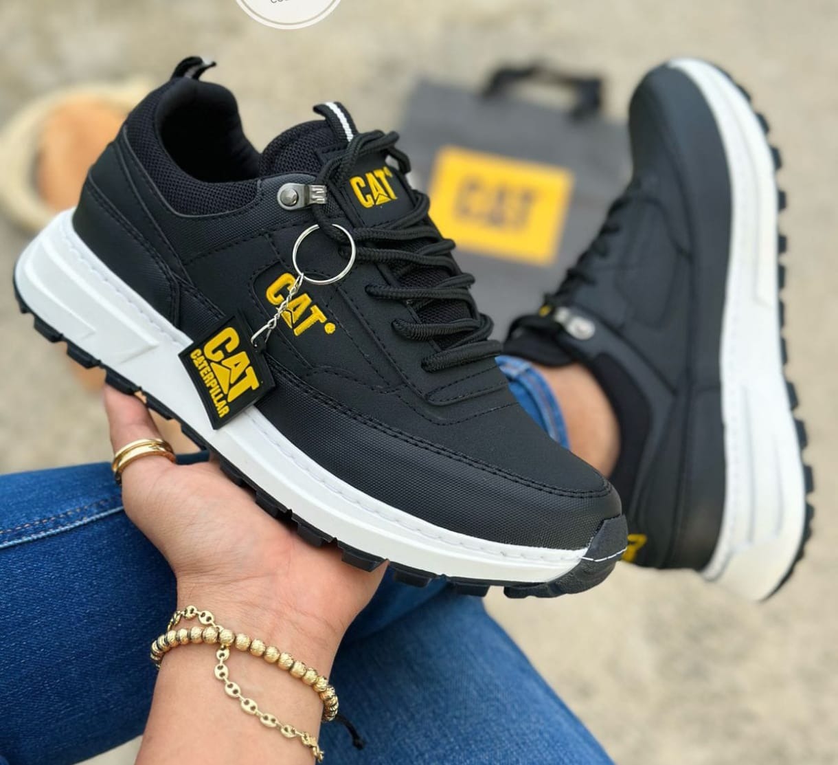 👟 Tenis CAT Deportivos para Hombre – Resistencia y Estilo en Cada Paso 💪🔥